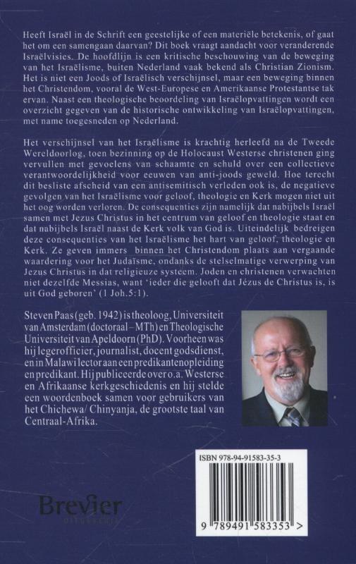 Israelvisies in beweging achterkant