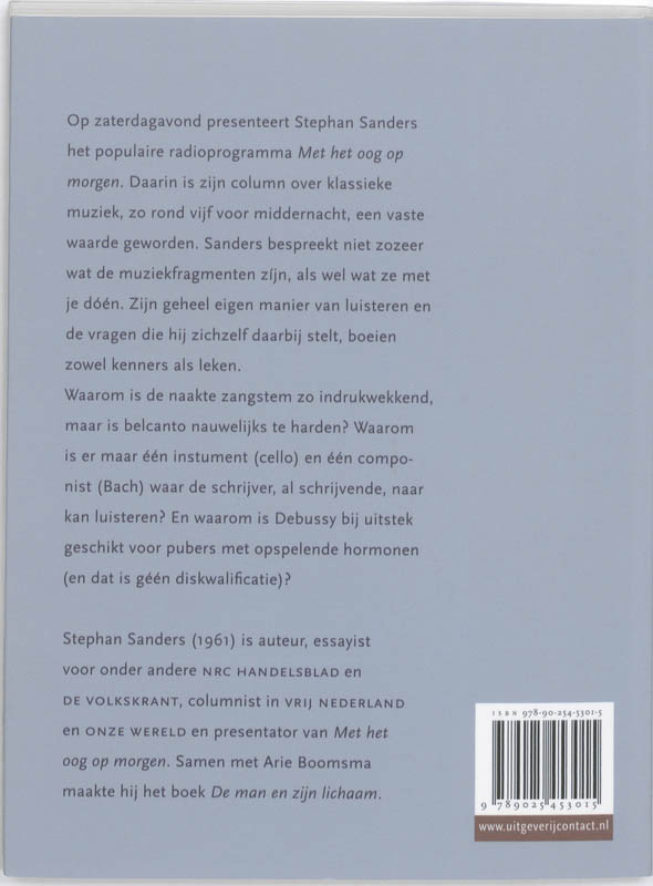 Met het oog op klassiek achterkant