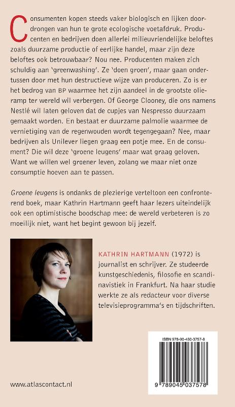 Groene leugens achterkant