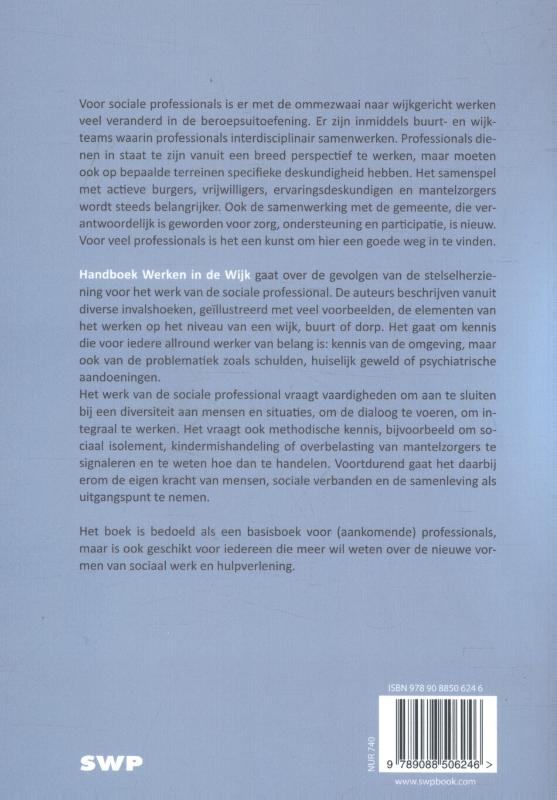 Handboek werken in de wijk achterkant