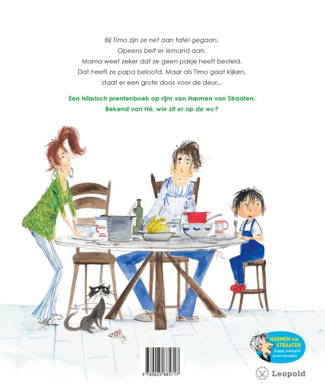 Er kwam een krokodil logeren / Grappige en ondeugende rijmprentenboeken achterkant