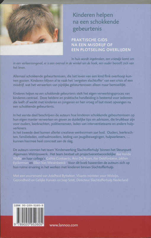 Kinderen helpen na een schokkende gebeurtenis achterkant