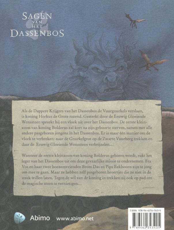 De vloek van Horkus achterkant