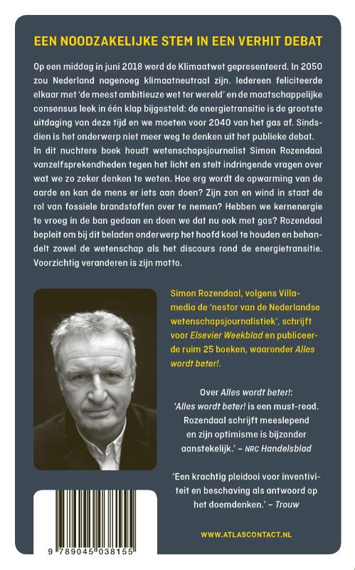 Warme aarde, koel hoofd achterkant