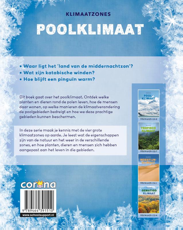 Poolklimaat / Klimaatzones achterkant