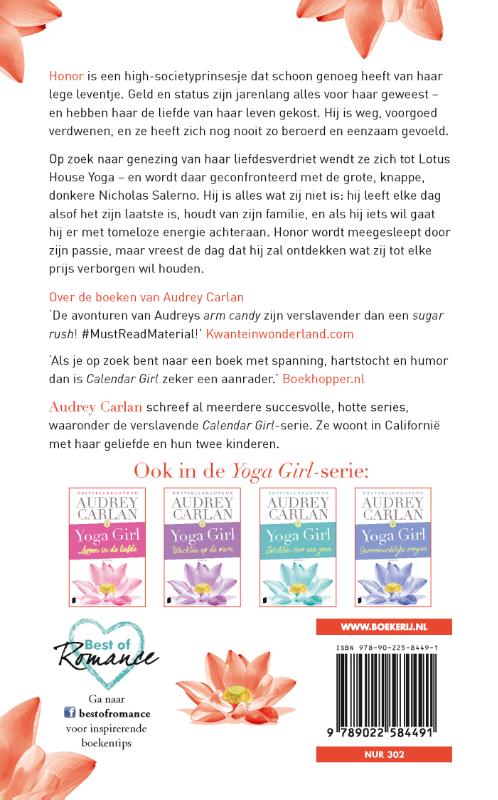 Vertrouwen of verliezen / Yoga girl / 5 achterkant