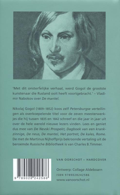 Peterburgse vertellingen / Russische Bibliotheek achterkant