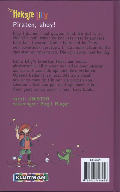 Piraten, ahoy! / Heksje Lilly achterkant
