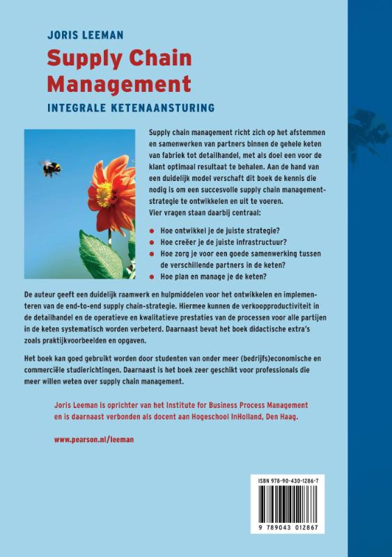 Supply Chain Management achterkant