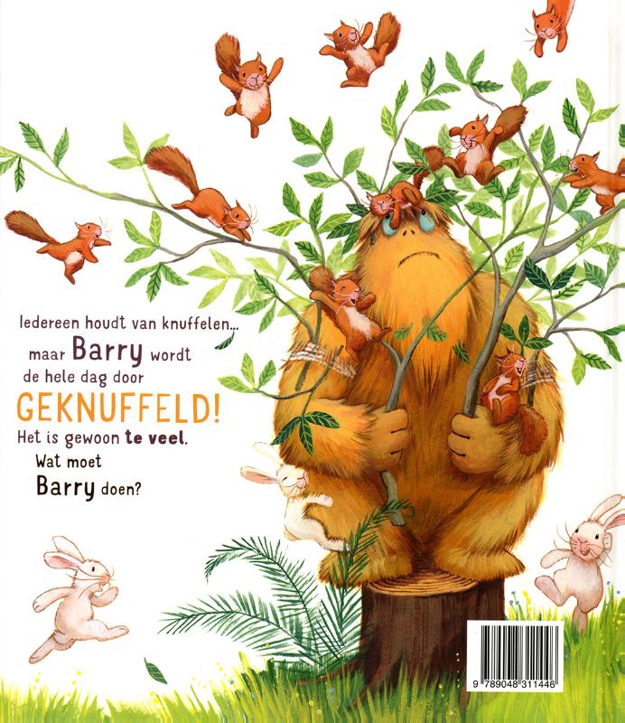 Geen knuffels meer! achterkant