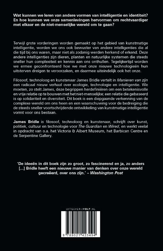 Manieren van zijn achterkant