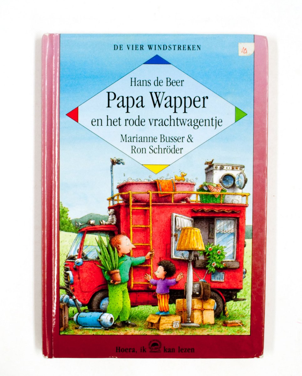 Papa Wapper en het rode vrachtwagentje / Hoera, ik kan lezen!