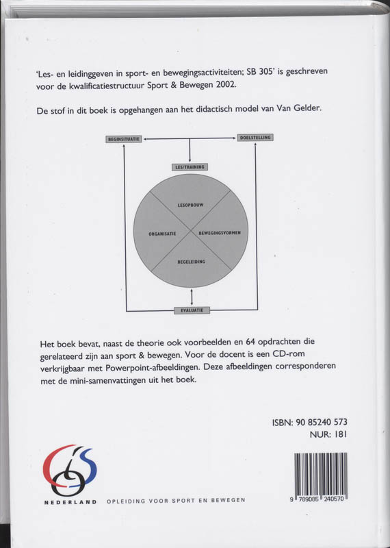 Les- en leidinggeven - SB 305 - achterkant