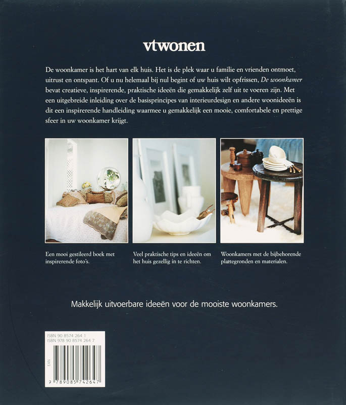 De woonkamer / VT Wonen achterkant