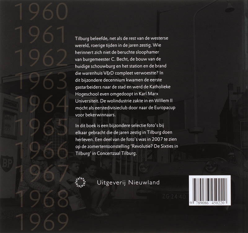 Tilburg in de jaren '60 achterkant