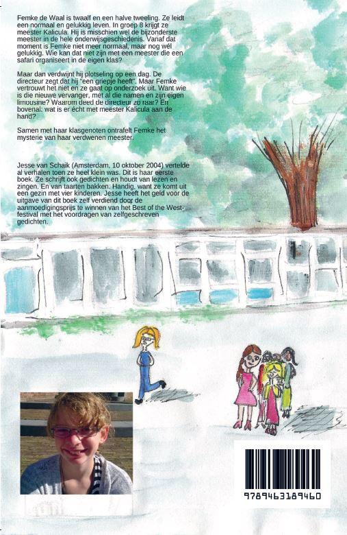 Het mysterie van de verdwenen meester achterkant