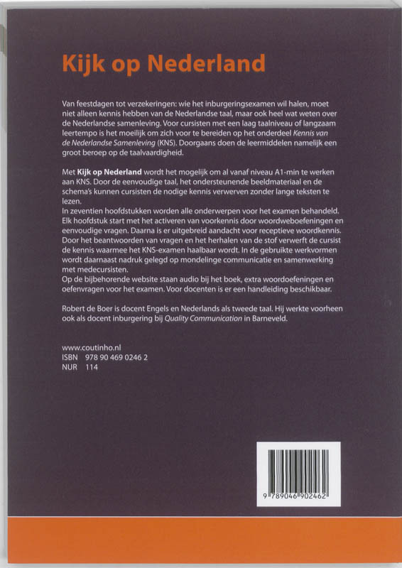 Kijk Op Nederland achterkant