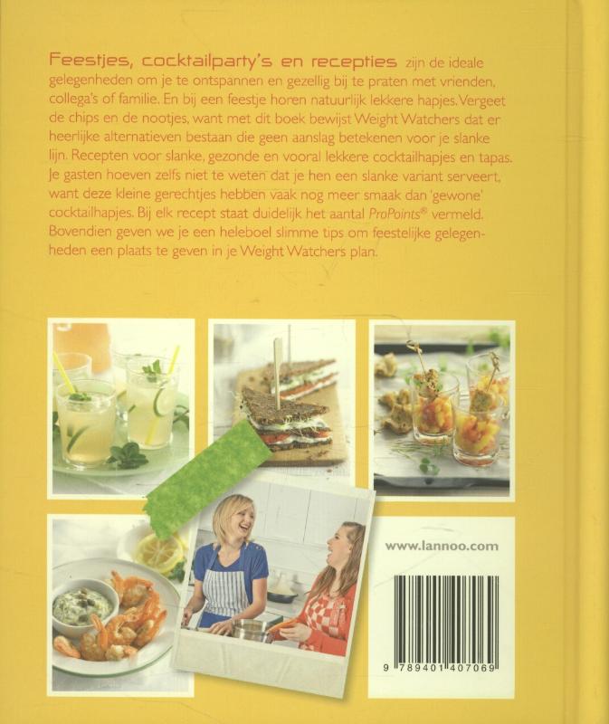 Hapjes om van te genieten achterkant