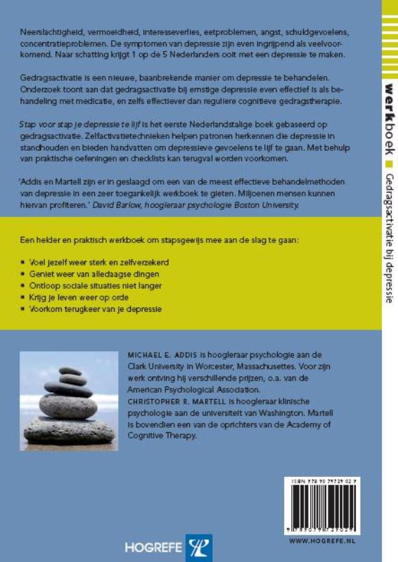 Stap voor stap je depressie te lijf achterkant