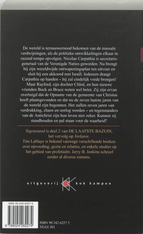 Laatste Bazuin 02 Tegenstand achterkant