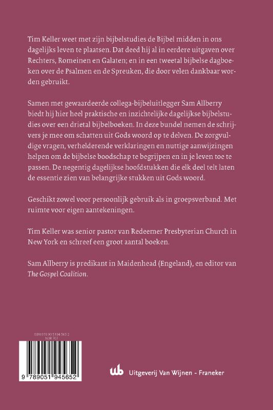 Schatgraven in de Bijbel achterkant