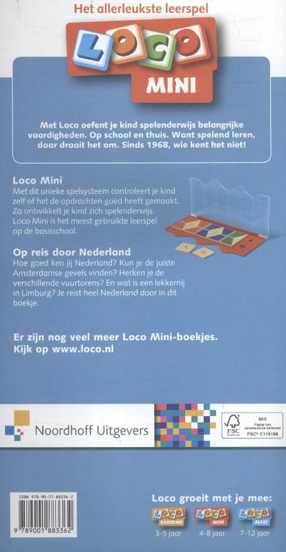 Op reis door Nederland / Loco Mini achterkant