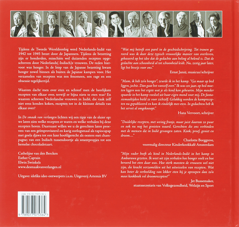 De Smaak Van Verlangen achterkant