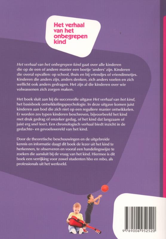 Het verhaal van het onbegrepen kind achterkant