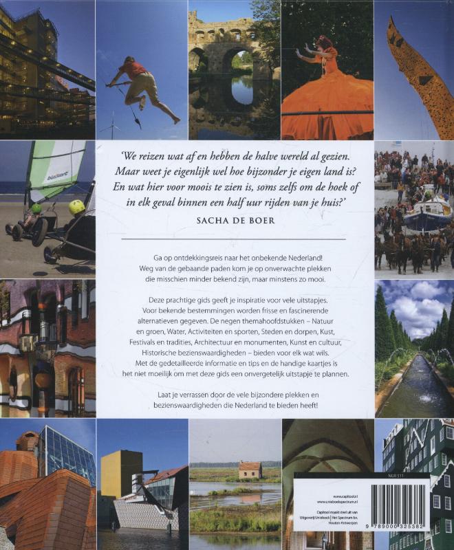 Onverwacht Nederland / Capitool reisgidsen achterkant
