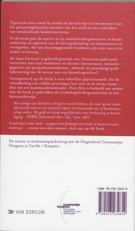 Creatieve processen achterkant