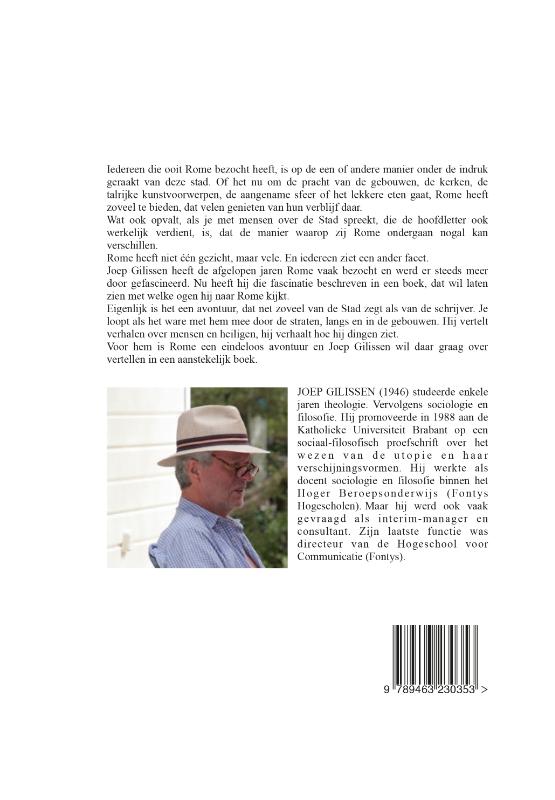 Rome met eigen ogen achterkant