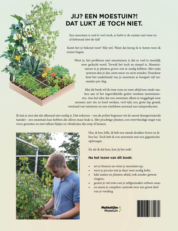 De makkelijke moestuin achterkant