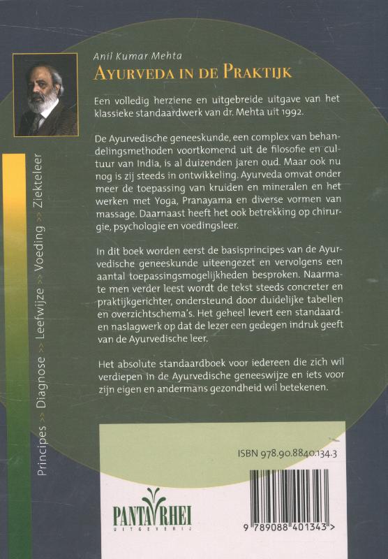 Ayurveda in de praktijk achterkant