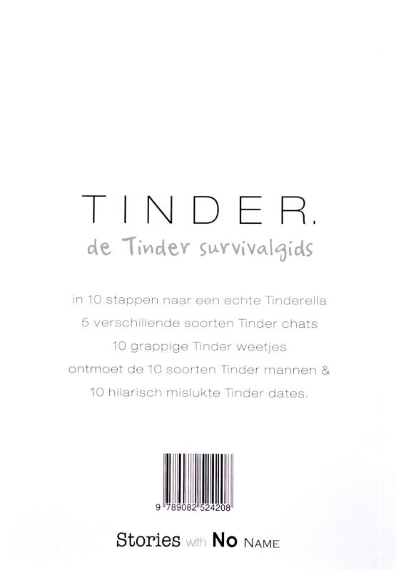 Tinder / Stories op alfabet / T achterkant