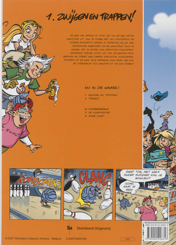 Jump / 01 Zwijgen En Trappen ! achterkant