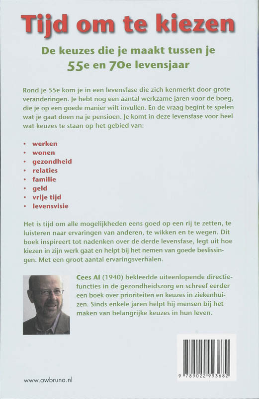 Tijd Om Te Kiezen achterkant