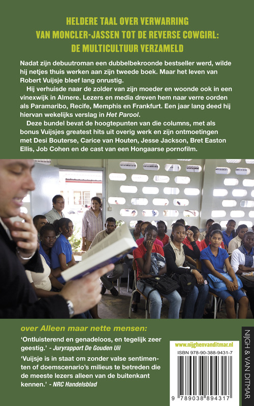 In het wild achterkant