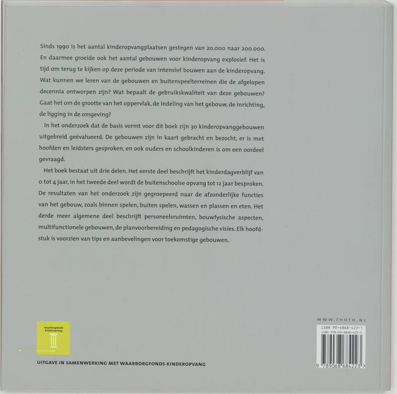 Gebouwen Voor Kinderopvang Onder De Loep achterkant
