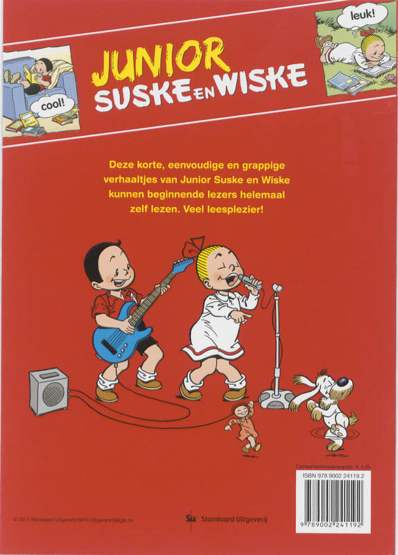 Speurneuzen / Junior Suske en Wiske / 02 achterkant
