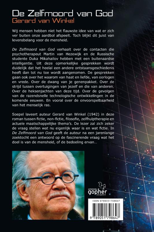 De zelfmoord van God achterkant