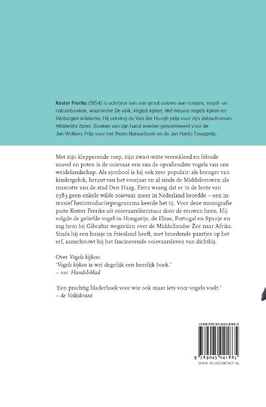 De ooievaar / De Vogelserie / 25 achterkant