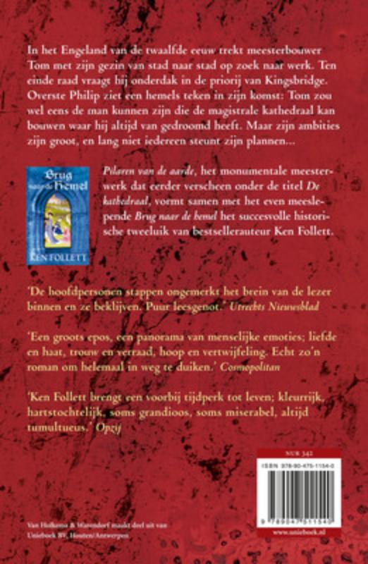 Kingsbridge 1 - Pilaren van de aarde achterkant