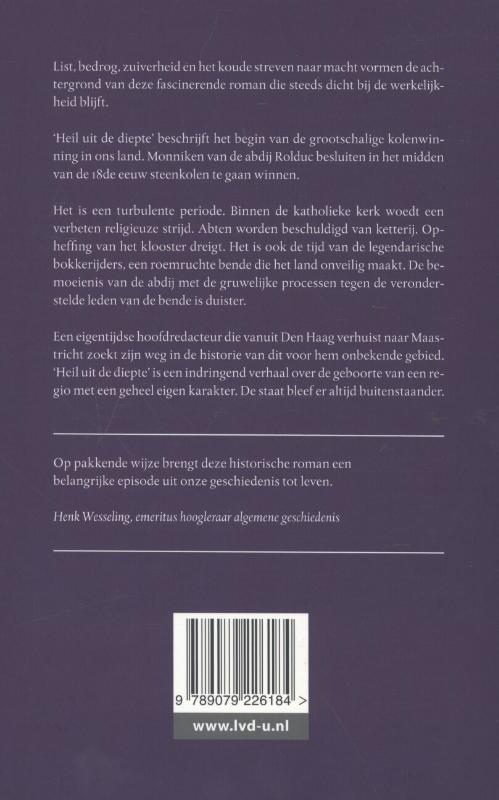 Heil uit de diepte achterkant