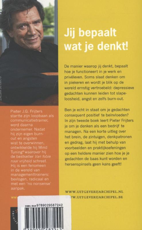 Meester over je gedachten achterkant