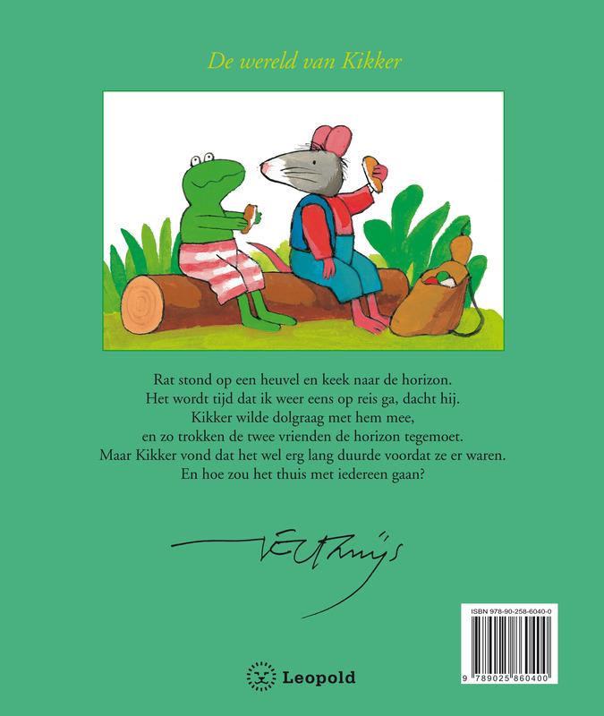 Kikker en de horizon achterkant