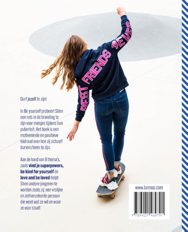 Be yourself achterkant