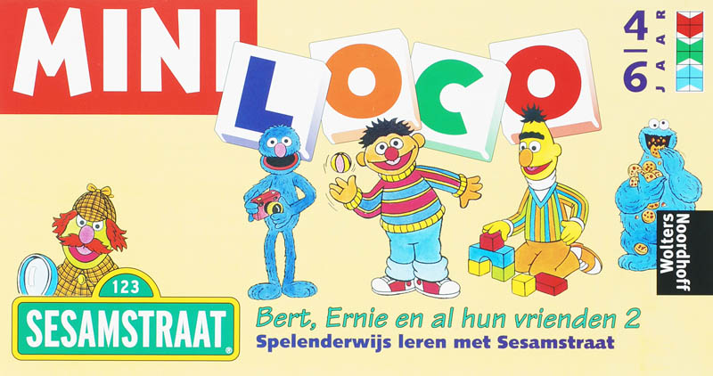 Mini Loco Elmo Tommie En Al Hun Vrienden