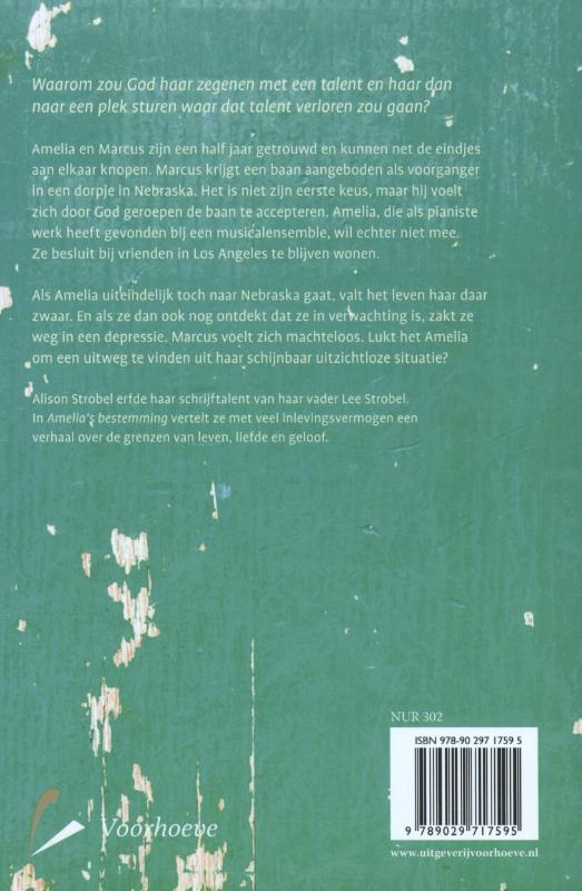 Amalia's Bestemming achterkant