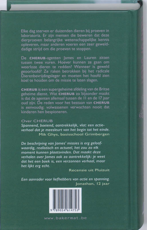 Cherub (06): mens of beest achterkant