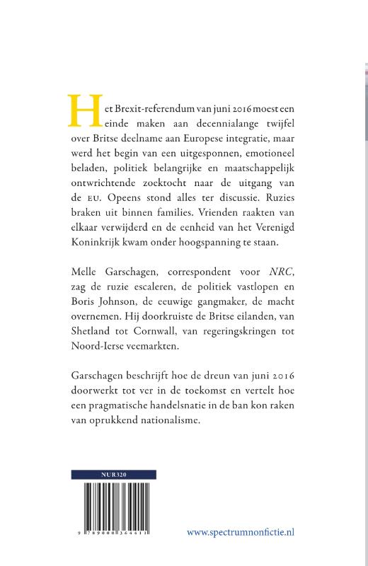 Stem van het Britse volk achterkant